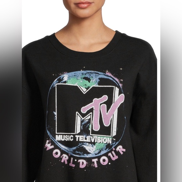 MTV Graphic Sweatshirt for Women (NWT) Size: S (3-5) - Picture 3 of 3